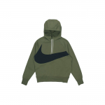 Nike Sportswear Swoosh Tech Fleece Kapuutsiga Topp Suure Logotr&uuml;kiga Meeste Topid S&otilde;jav&auml;eroheline DD8223-326 L