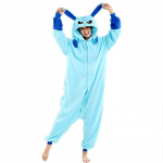 Naiste &Uuml;hesed Glaceon Kigurumi Fliisist Anime Koduriietus Halloweeni Cosplay Kost&uuml;&uuml;mi jaoks S celeste v&auml;rv