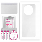 apgo Ultra Clear Protective Skin Sticker for the back compatible with Huawei Mate X5, Wrap Film, Hydrogel Film, Flexible, Soft TPU with positioning la