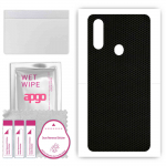 apgo Protective Skin Sticker for the back compatible with Oppo A31, Wrap Film, Foil, Vinyl - Pattern Matrix