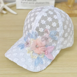 Lilletikandid V&otilde;rgustik Truckeri m&uuml;ts Faux Pearl Decor Elegantne pitsist pesapallim&uuml;ts Hingavad reguleeritavad spordim&uuml;tsid naistele roosa