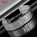 Kvaliteetne Milano v&otilde;rgust roostevabast terasest k&auml;ev&otilde;ru mudelile C-itizen JY8037 JY8031 CB5848 8040 kellarihm meeste luksuslik 22 mm kellarihm 22mm