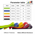 Vastupanupaelad silmusharjutused kummist j&otilde;usaali jooga elastne riba fitness