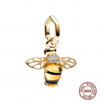 Chameleon Charms Fit Mood originaal k&auml;ev&otilde;rud 925 h&otilde;bedane tsirkoon kaheksajalg kilpkonna helmeste liblikas Firefly v&otilde;lu DIY ehete valmistamine PJT1188