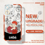 P&otilde;rutuskindel Cartoon Astronaut Crystal Case t&auml;iskaanega kaamerakaitse, l&auml;bipaistev pehme telefoni korpus Xiaomi Redmi jaoks Redmi 10