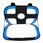 Kaasaskantav laste jalgpalliv&auml;rav sihttsoonidega h&uuml;pikaknaga, kergesti kaasaskantav, sobib ideaalselt tagaaeda roheline