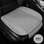 SEAMETAL suvine autoistme kate hingav j&auml;&auml;siidist Four Seasons autoistme padja kaitsepadja esipadi sobib enamikule autodele 1PC Front Seat Cushion