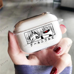 Anime Tokyo Ghoul Airpodsi &uuml;mbris Pehme kaitsega kattekarp Apple Airpodsidele 1 2 3 Pro Cartoon l&auml;bipaistev AirPodsi &uuml;mbris Airpods 1 2