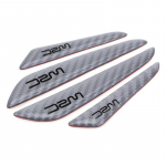 4 tk/komplekt kriimustuskindlad autouksed kleeplindid, kokkup&otilde;rkekindlad kleebised, kasulikud h&otilde;be