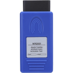 OBD2 skanner, Auto 12-24V juhtmevaba OBD2 aktiveerimist&ouml;&ouml;riist NTG5 S1 kaasaskantav auto veadiagnostikainstrument aktiveerimist&ouml;&ouml;riist 10.5*4*5cm sinine