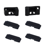 6 Pcs. Sunroof Skid Plastic and Almond for Peugeot 206