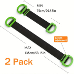 2tk reguleeritavad t&otilde;stetavad teisaldusrihmad - m&ouml;&ouml;blikastide m&ouml;&ouml;bli teisaldusrihmad, madratsi ehitusmaterjalid ja rasked, toetab kuni 600 naela 2pcs