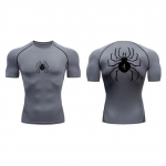 Anime Hunter X Hunter Kompressioon T-s&auml;rk Kiiresti Kuivav Jooksmine J&otilde;usaal Fitness Tihe Spordir&otilde;ivastus Suvine Hingav &Auml;mblik L&uuml;hikeste Varrukatega XL
