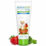Mamaearth 100% naturaalne Berry Blast Kids hambapasta, suuhooldus, 50 g, fluoriidivaba, Sls-vaba, kunstlikud maitsed, parim beebile