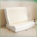 Tai naturaalne latekspadi t&auml;iskasvanutele m&otilde;eldud padjas&uuml;damikuga massaažipadi padja s&uuml;damik laste latekspadi