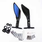 Mootorrataste peeglid Racing Sport Bike tahavaatepeegel Honda CBR F4 F4i/RC51/ RVT1000 DD250E/300/350 HYOSUNG GT jaoks must