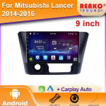 Android Auto Mitsubishi Lancerile 2014-2016 Raadio Auto Carplay Multimeedia Peaseade GPS Navigatsiooniekraan Puutetundlik 2din DVD IPS 4 core 1GB+32GB carplay
