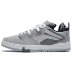 Li Ning Weiw Pro Nahast Mugavad Pehmed Elastne Libisemiskindel Kulumiskindel Kerged Madalad Rulluisutajate Kingad Naiste Rulluisutajate Kingad AECR044-2 35 gray