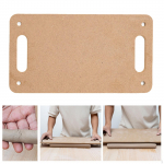Clay Wedging Board Practical Backing with Built in Handle Blank Mud Mat for Fine S