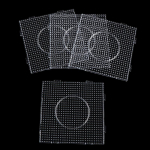 4 tk Hama helmeste lauad 15 cm helmeste mall raudhelmeste laudade valmistamiseks