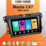 Android Carplay Autoraadio Mazda CX7 2007-2015 jaoks Multimeediam&auml;ngija Pea&uuml;ksus Stereo GPS-navigatsioon BT WIFI 2+32GB 1+16GB