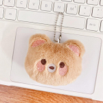 Armsad loomade v&otilde;tmehoidjad Palus K&uuml;&uuml;liku Konn Kass Nukk V&otilde;tmehoidjad Autov&otilde;tmetele Aksessuaarid Kawaii Small Bear Plush v&otilde;tmehoidja seljakotil A4