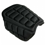 Universaalne 3D Air Comfort geeliga mootorratta istmepadja kattepadja mootorratta leevendus jahutusr&otilde;hk V8E1 black-One-size