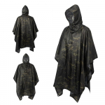 Multifunktsionaalne 3-&uuml;hes kapuutsiga Rain Poncho veekindel vihmamantel meestele, naistele, t&auml;iskasvanutele m&otilde;eldud v&auml;litelgimatt One Size