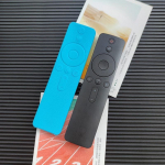 Kaugjuhtimispuldi &uuml;mbrised Xiaomi 4A Voice pehmest silikoonist kaitse&uuml;mbrisele Mi Remote Cover must