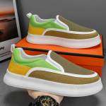 Madalad mokassiinid L&otilde;uend Hingav Pehme ja Mugav Sport ja Vaba aeg Rula Paksu P&otilde;hjaga Meeste Kingad Kulumiskindel 44 khaki