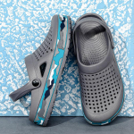 Kuum m&uuml;&uuml;k Kaubam&auml;rk puukingad Meeste sandaalid vabaajajalatsid EVA Kerged Sandles Unisex v&auml;rvilised kingad suveks rannaks Zapatos Hombre 40
