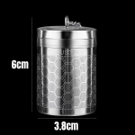 Roostevaba terasest teekurn &Uuml;litihe v&otilde;rk Teekurnad lahtise tee jaoks Roostevabast terasest teekurn pikendatud keti konksuga No Dish