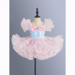 V&auml;ikelaste valge balleti tutu kleit t&uuml;drukutele jazztants tutu lastele tantsuriided 120cm