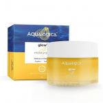 Aqualogica Glow+ Jello niisutaja C-vitamiini ja papaiaga valgustava niisutamise, mittekleepuva ja naha niisutamise jaoks meestele ja naistele -50 g