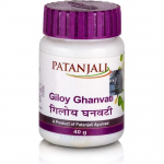 Patanjali giloy ghan vati 60 tab Pack of 5