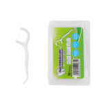 50-osalised majapidamises kasutatavad &uuml;hekordsed hambaniidipulgad, toiduplastist, suure t&otilde;mbetugevusega hambaorkidega karbis 50 dental floss picks