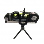 Laser Level Line Tool Mitmeotstarbeline Laser Level Kit Standard Cross Line Lase 8 jala m&otilde;&otilde;dulindi joonlaud metallist statiivialusega must