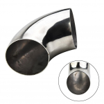 Auto v&auml;ljalasketoru 2,5-tolline 63mm 90-kraadine k&uuml;&uuml;narnuki toru roostevabast terasest auto v&auml;ljalasketoru summuti keevitatud toru autotarvikud CHINA