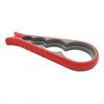 Artriidiklambriga pudeliavaja neli-&uuml;hes libisemiskindel kummist k&auml;epidemega purgiavaja purgikaane eemaldamise t&ouml;&ouml;riist n&otilde;rkade k&auml;tega pension&auml;ridele K&ouml;&ouml;gividin igas vanuses punane