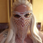India tutiloormask n&auml;ole Naised Rhinestone n&auml;omaskid Masquerade tantsupeol banketi kaunistamine n&auml;o aksessuaarid Ehted