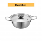 Korea roostevabast terasest paksud keedupotid v&auml;ikesed kastrul, mittekleepuvad k&ouml;&ouml;gin&otilde;ud majapidamises kasutatavad rameni kiirnuudlid, pott K&ouml;&ouml;gitarbed