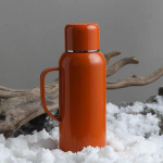 Suure mahutavusega intelligentne termostass kontorisse, temperatuuri n&auml;idikuga, roostevabast terasest veetops, isoleeritud kann, pott, hautamiseks, teekann 820ML