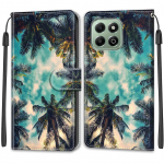 Luksuslik v&auml;rvitud nahast &uuml;mbris Rahakoti stiilis raamatustiilis kaitse&uuml;mbris telefonile Honor X6B X7B X8B X6A X8A X9A X50/Honor 200 Magic6 Honor90 Huawei P20 P30 Mate60 Huawei Maimang 7