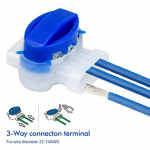 20 tk robotniiduki kaabli pistik, veekindel, geeliga t&auml;idetud pistik