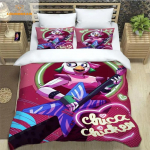 F-Five-Nights At Freddy's FNAF voodipesukomplekt King Twin Double Boys voodipesu Mirkofiibrist v&otilde;i pol&uuml;estrist tekikott AU Single(140x210cm)