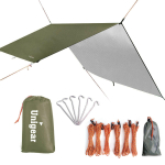 Unigear veekindel Present Camping Tent Kerge p&auml;ikesevari, v&auml;ga veekindel UV-kaitse termiline p&auml;ikesevarjualune kaasaskantav varikatus v&auml;litingimustes
