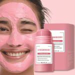 Strawberry Calming Gentle Mask Stick toitev s&uuml;gavniisutav rahustav s&uuml;gavpuhastav mustpeade eemaldav n&auml;ohooldus One Size roosa