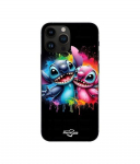 Coque de t&eacute;l&eacute;phone - Maniacase - Iphone 14 Pro Max - Souple - Silicone - Stitch Angel Color&eacute; must