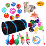 Piiri&uuml;lene kassim&auml;nguasjade komplekt: Interaktiivne teaser, pehme hiir ja helim&auml;nguasjad Accessories Color Random