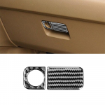 for Honda CRV 2007-2011 Car Glove Box Switch Decoration Sticker Decal Cover Trim Auto Accessories Carbon style A(LHD)